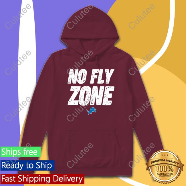 Jerry Jacobs Detroit Lions No Fly Zone Tee Shirt