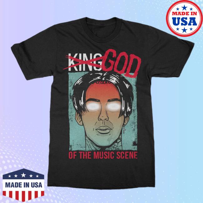 King God Of The Music Scene Tees
