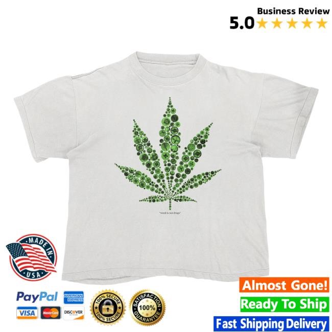 Slumped Boyz - Weed Is Not Drugs Tee Shirt Slumped Boyz Merch