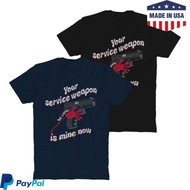 Service Weapon Retro Shirt - Bunker Branding Co | Silly Geese Merch Shop