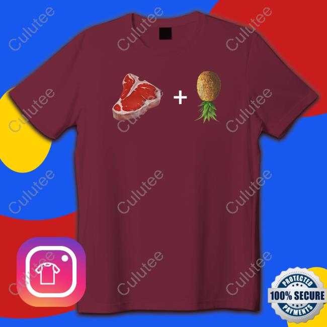 Carnivoremd Merch Meat + Pineapple Crewneck Sweatshirt Carnivoremd Merch Meat + Pineapple Tee Shirt
