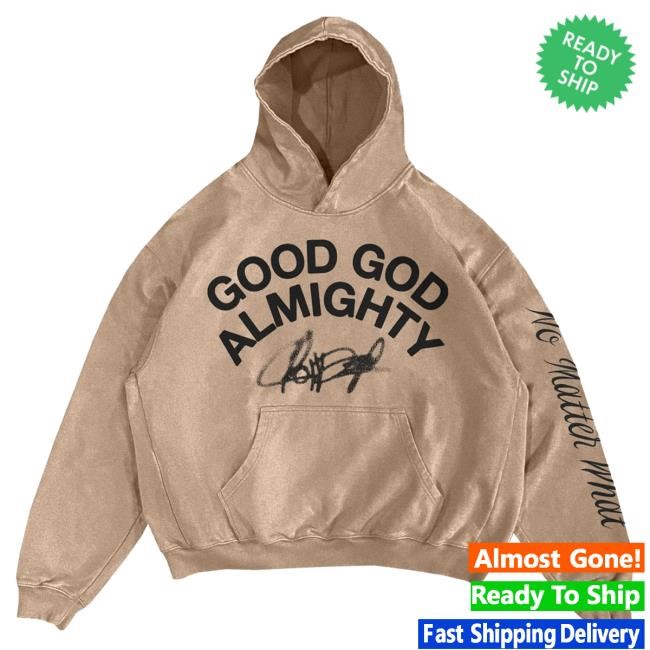 Official Crowder Merch Store Shop David Crowder Good God Almighty Hoody
