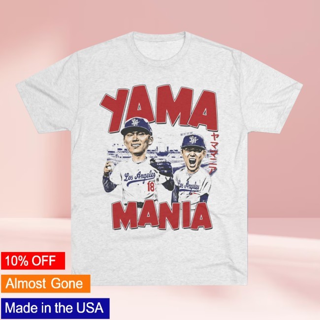 Official Yamamania Shirt - Los Angeles Baseball Collection
