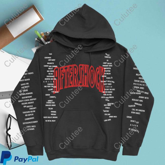 Dwp Merchandise Merch Aftershock Danger Hoodie