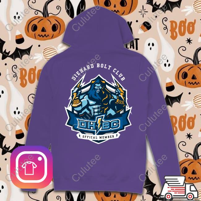 Diehard Bolt Club Offical Member Shirt DHBC Inland Empire Pablo Diehard Bolt Club Offical Member Hoodie