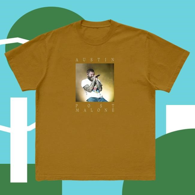 Official Post Malone PM Photo 1 Top Shirt