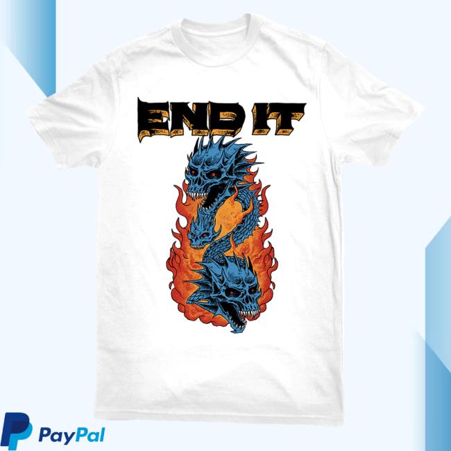 End It Merch Dragons Tee Shirt