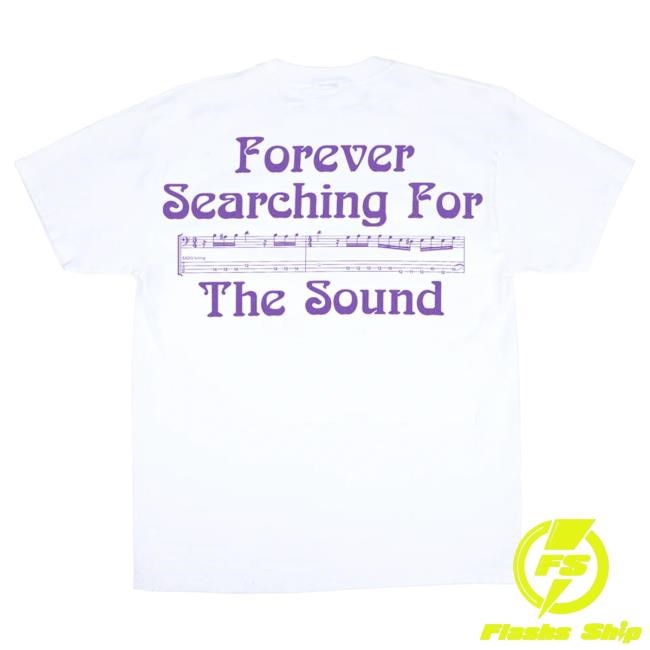 Official Online Ceramics Clothing Shop Online Ceramics Forever Searching For the Sound White Top Shirt OnlineCeramics