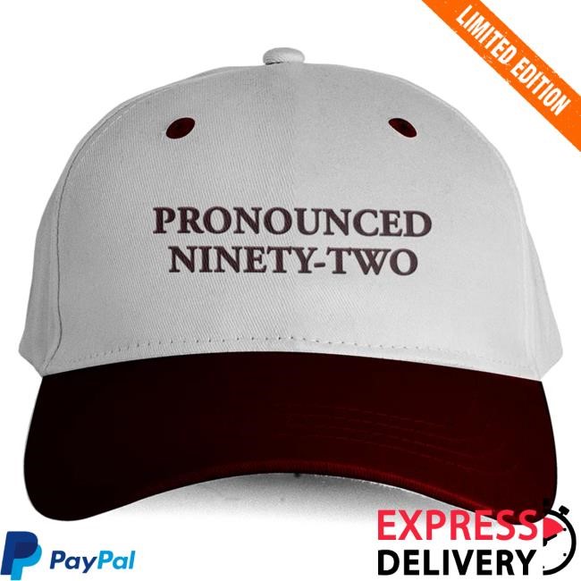 Official Quinn Xcii Merch Pronounced 92 Cap Official Quinn Xcii Shop Pronounced 92 Cap