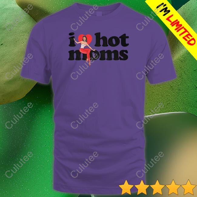 Danny Duncan Merch I Heart Hot Moms Swing White Tank