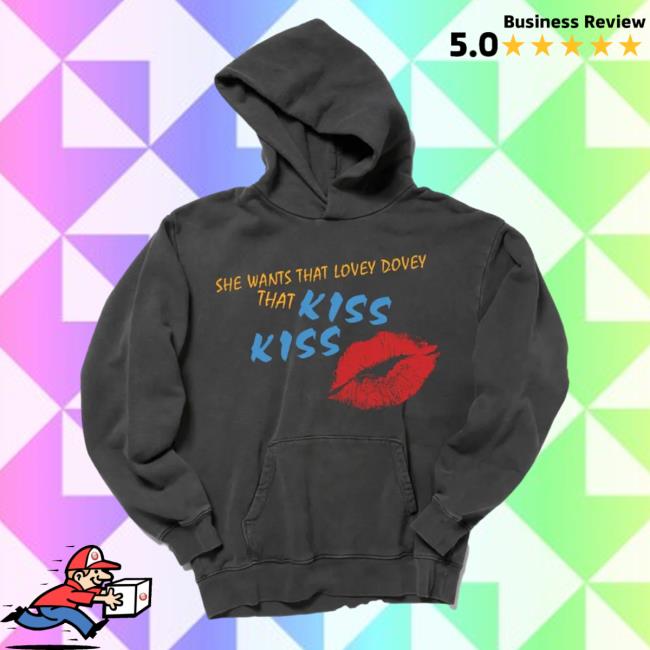 Official Chris Brown Merch Kiss Kiss Lovey Dovey Sweatshirt Shopchrisbrown