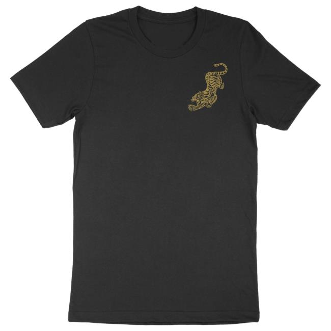Make Cool Shit Take No Shit Tiger New Tee - Black