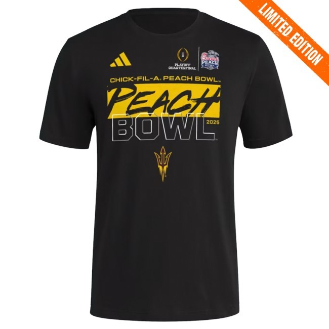 Arizona State Peach Bowl Participant Tee Tee