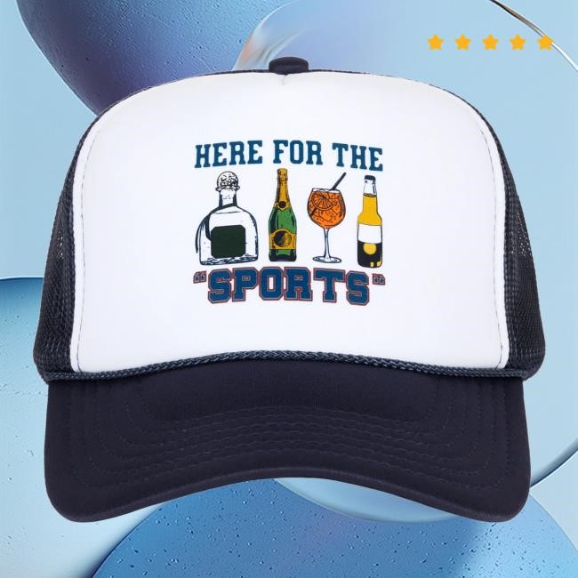 Here For The "Sports" Trucker Hat – Unwell Shop | Call Her Daddy