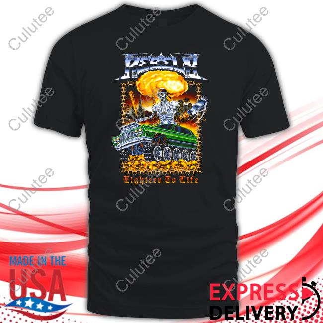 Josh Freydkis Shop Merch Apparel Puscifer Rebel8 Eighteen To Life Shirts