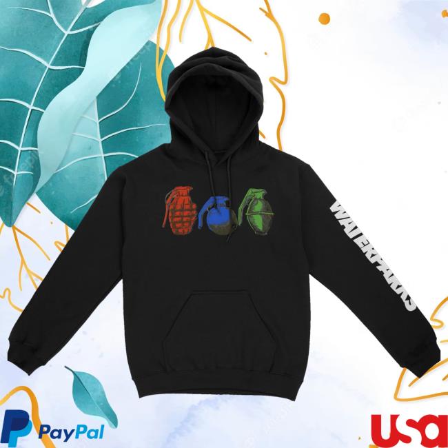 Official Waterparks Merch Shop Grenades Hoodie Waterparks
