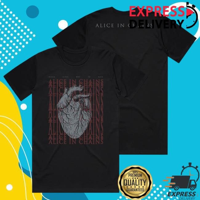 Black Gives Way to Blue Shirt Alice In Chains