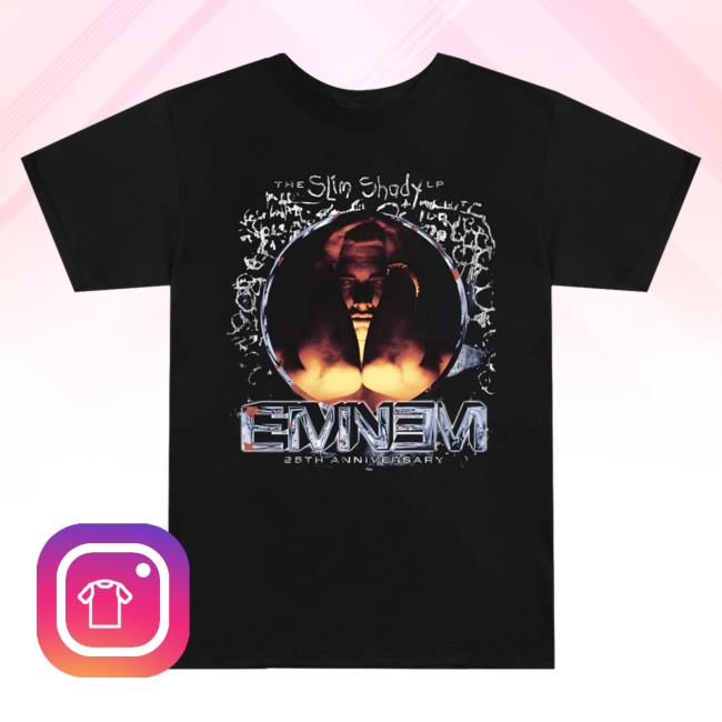 Official Eminem Merch Store Slim Shady Eminem Sslp25 Portrait Shirt Eminem Apparel Clothing Shop SlimShady