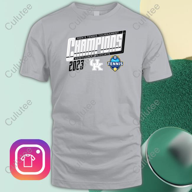 Kentucky Wildcats 2023 SEC Men's Tennis Tournament Champions Shirt