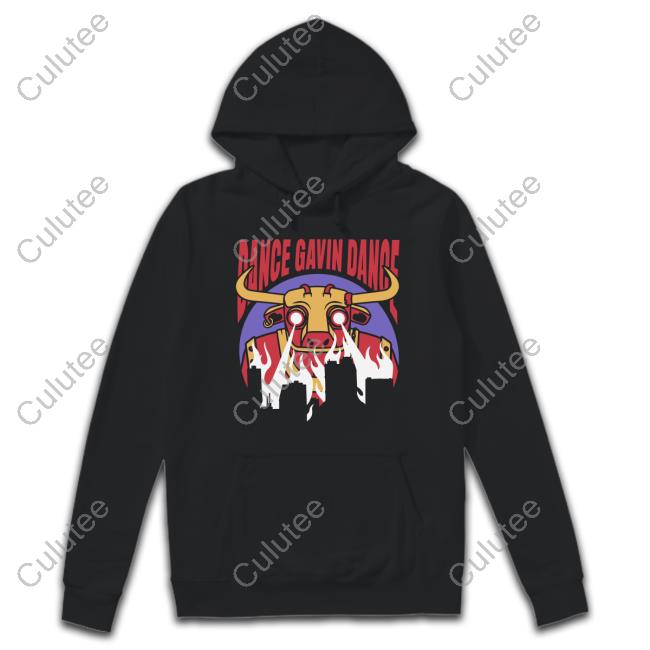 Dance Gavin Dance Merch Gavinzilla Flames Shirt Shirt
