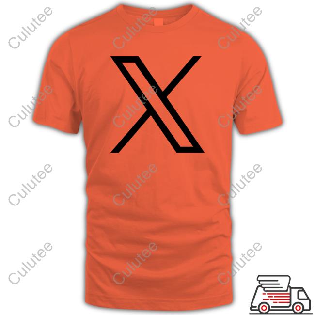 New Twitter Logo X Shirt