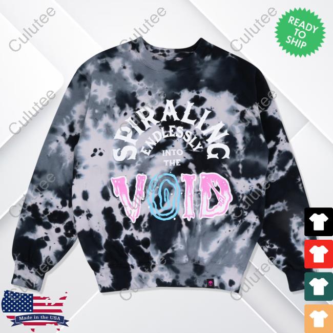 Official Elvis The Alien Ayylien Clothing Spiraling Endlessly Crewneck Sweatshirt