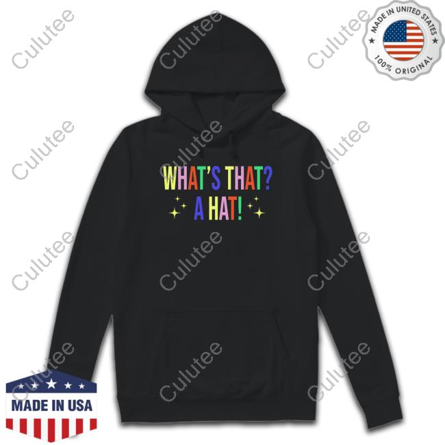 Official Fanjoy What's That A Hat Black Long Sleeve Tee