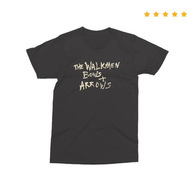 The Walkmen Shop Store Merch Bows + Arrows Shirt The-Walkmen