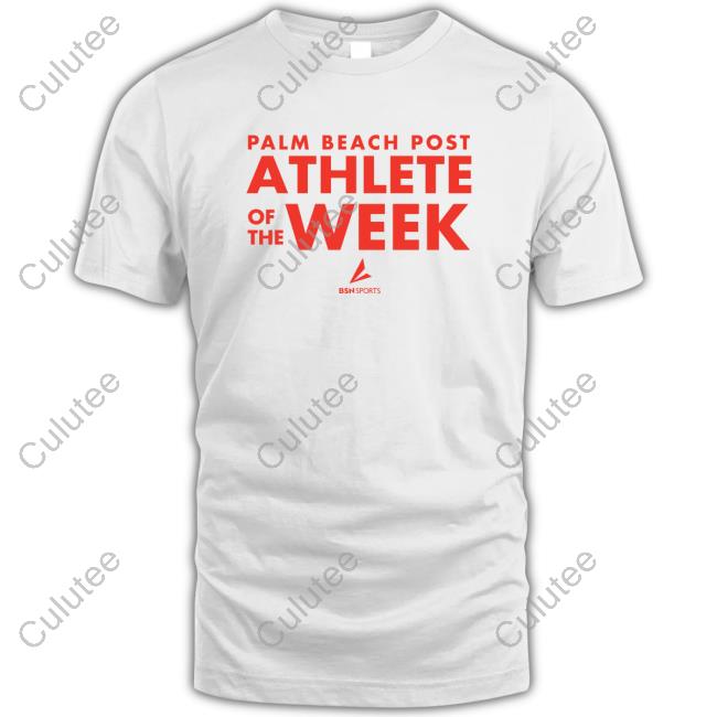 Official Palm Beach Post Athlete Of The Week Tee