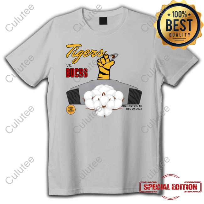 Rock M - Bowl Game Tigers Vs. Bucks Shirt