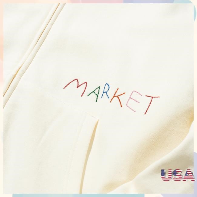 Chinatown Market Good Produce Zip Hooded Sweatshirt Market Studios Merch Store Official