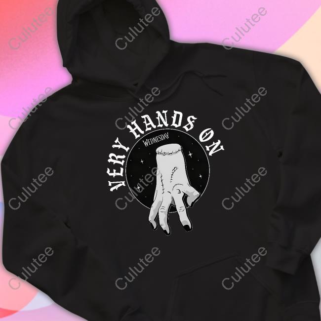 Wednesday Very Hands On Shirt Black