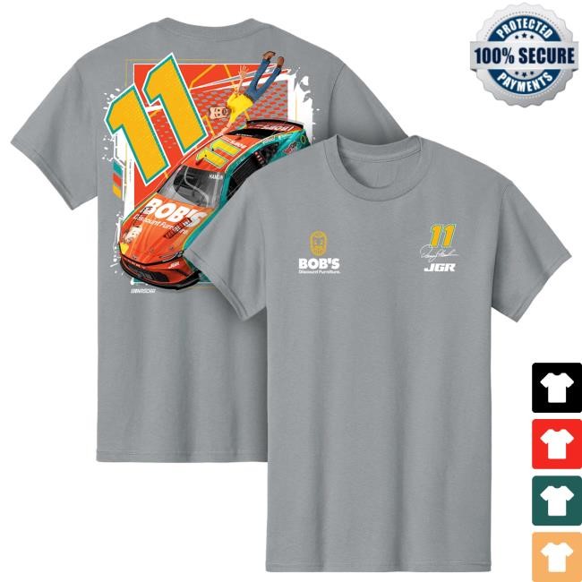 Denny Hamlin Bobs Discount Furniture New Shirt Official DH Merch Store
