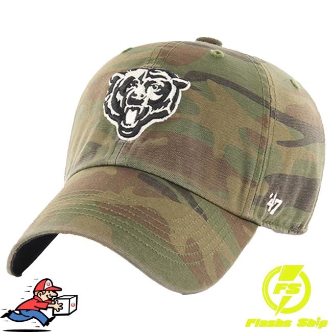 Chicago Bears Sandalwood Regiment '47 Clean Up Hat | Buy Official Clark Street Sports