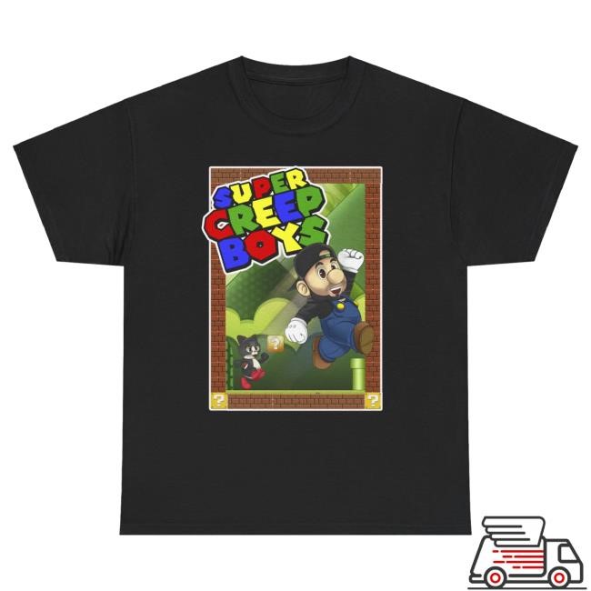 Official Creep Cast Merch Super Creep Boys Attractive Shirt CreepCast