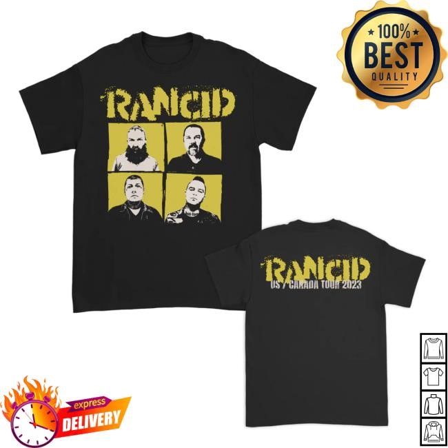 Official Rancid Apparel Store Tomorrow Never Comes US/Canada Tour 2023 S/S Tee – Rancid Store US