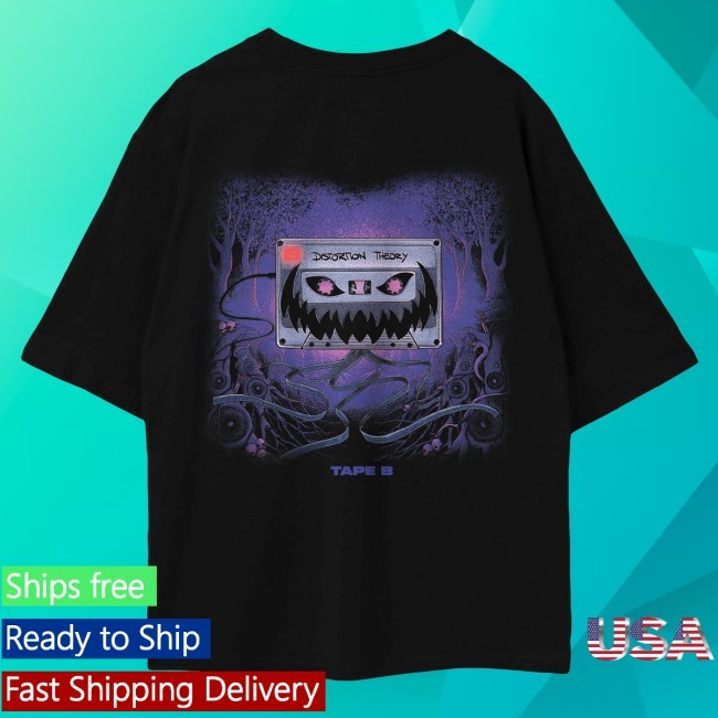 Tape B Distortion Theory Tee Shirt Tape B Store