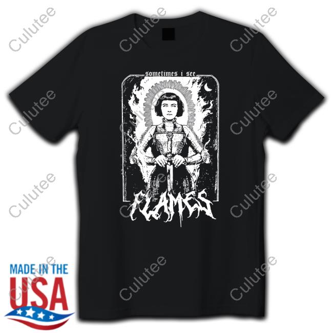 Official Kerin Cunningham Sometimes I See Flames Long Sleeve Tee