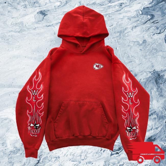 Official Warren Lotas Merch Store Warren Lotas Kansas City Rush Pull Over Hoodie - Red WarrenLotas