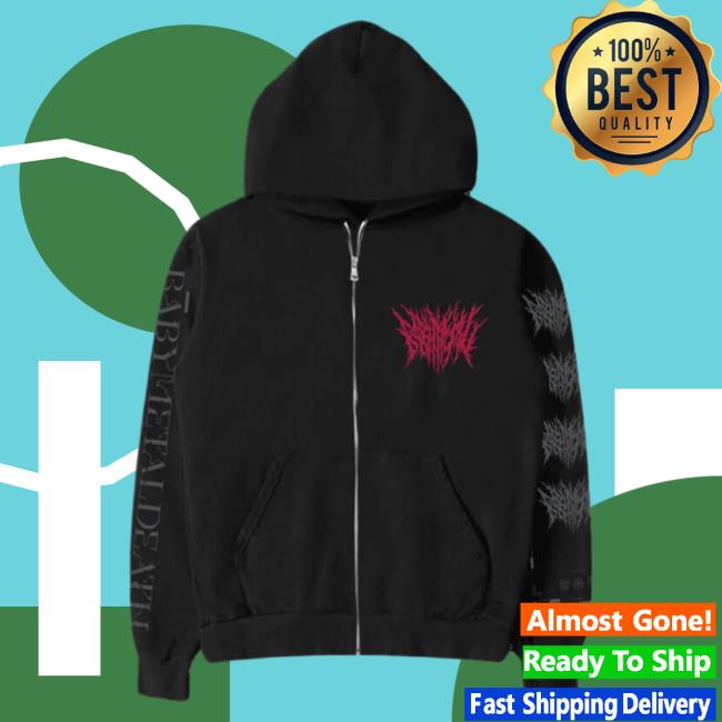 Official Baby Metal Merch Store BabyMetal "Metalverse Gateway" Hood Baby Metal Apparel Clothing Shop