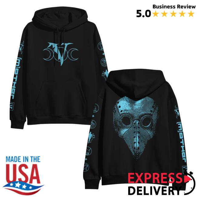 Official Sumerian Records Veil Of Maya Band Merch Plague Doctor Black Hoodies