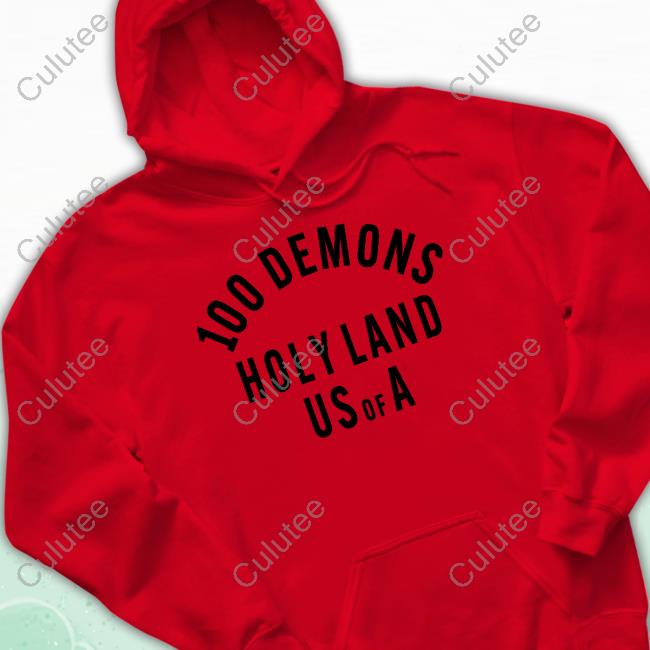 Deathwish 100 Demons Holyland Red Shirts