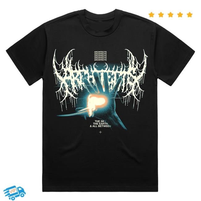 Official Architects Merch Store Shop Architects Glow Black Tshirt