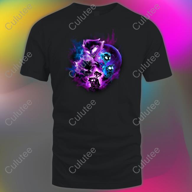 Stolas's Cosmic Trip Black T-Shirt Sharkrobot