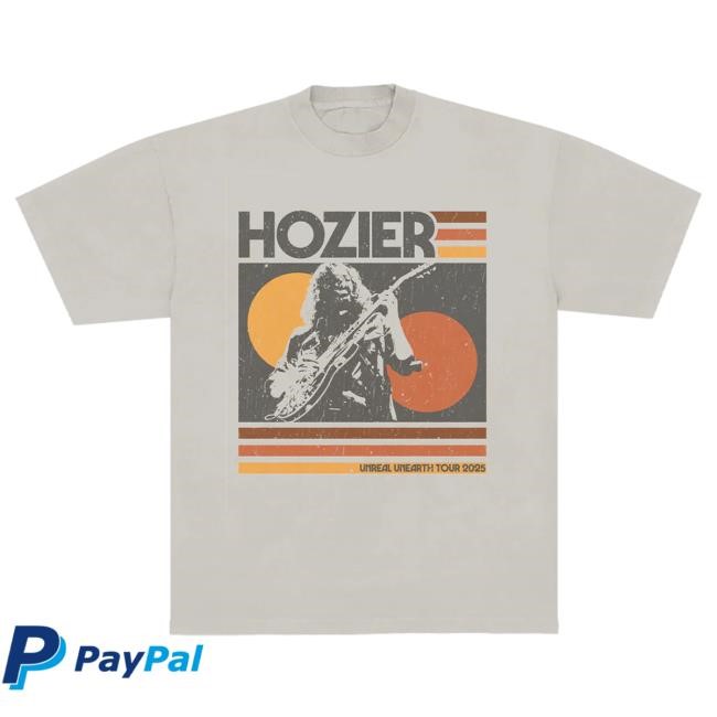Official Hozier Store Unreal Unearth 2025 Tour Tee
