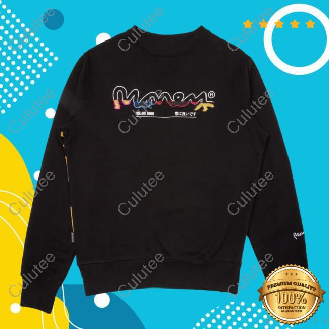 Official Money Clothing Money Back Up Sweater Black