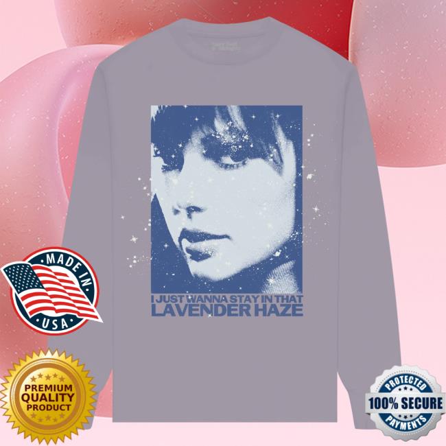 Officia Taylor Seift Swift Clothing Store Shop I Just Wanna Stay In That Lavender Haze Pull Over Hoodie Taylorswift