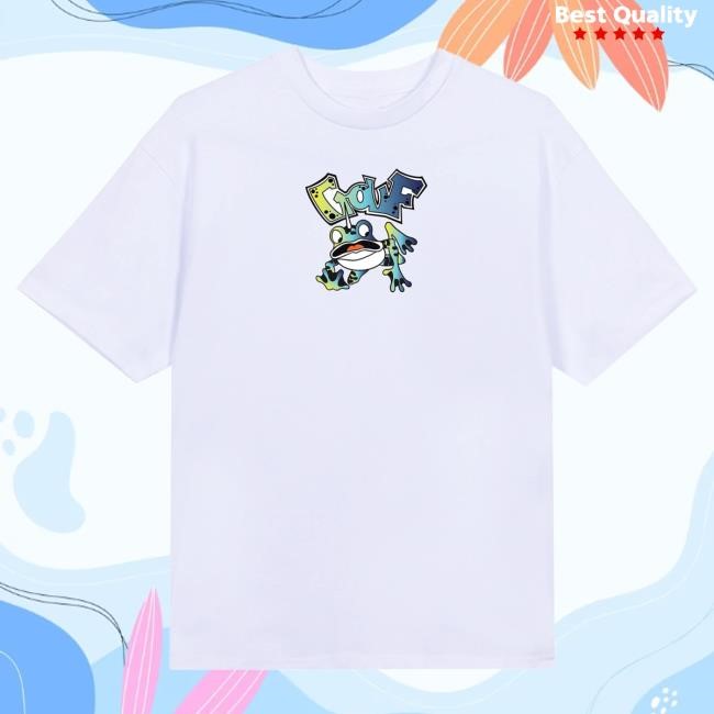 Official Tyler The Creator Merch Store POSION FROG TEE by GOLF WANG Tees Tyler The Creator Apparel Clothing Shop GolfWang