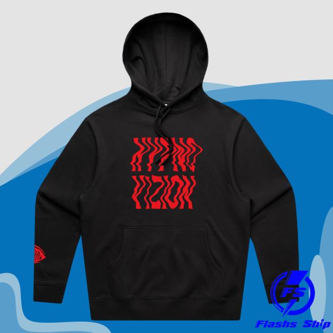 Rezz Shop Hypnovizion - Vortex Flocked Pullover Hoodie