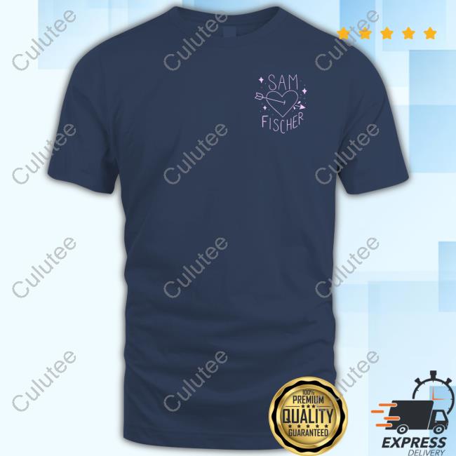 Sam Fischer SCP Merch Heart Sketch Sam Fischer Tee